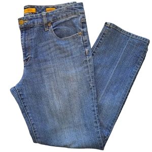 Seven7 Medium Wash Straight Leg Jeans Size 12